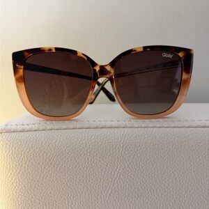 Quay Australia Brown Gradient Sunglasses